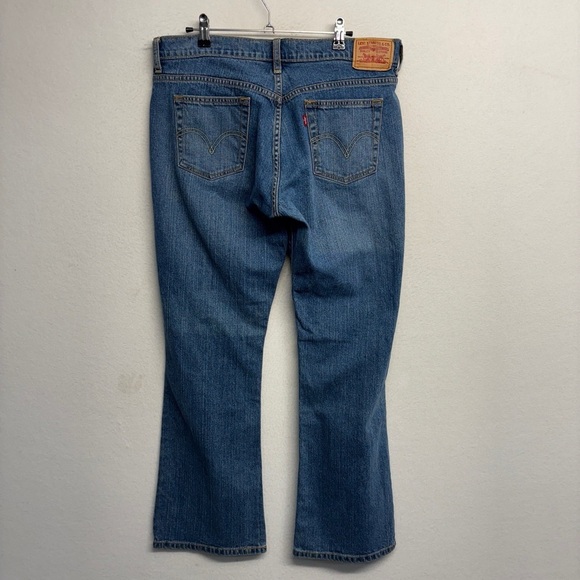 Levi’s 515 boot cut jeans 12 S short blue - Picture 2 of 6